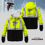 A.falcons | Premium  Safety Windbreaker Jacket Nf1