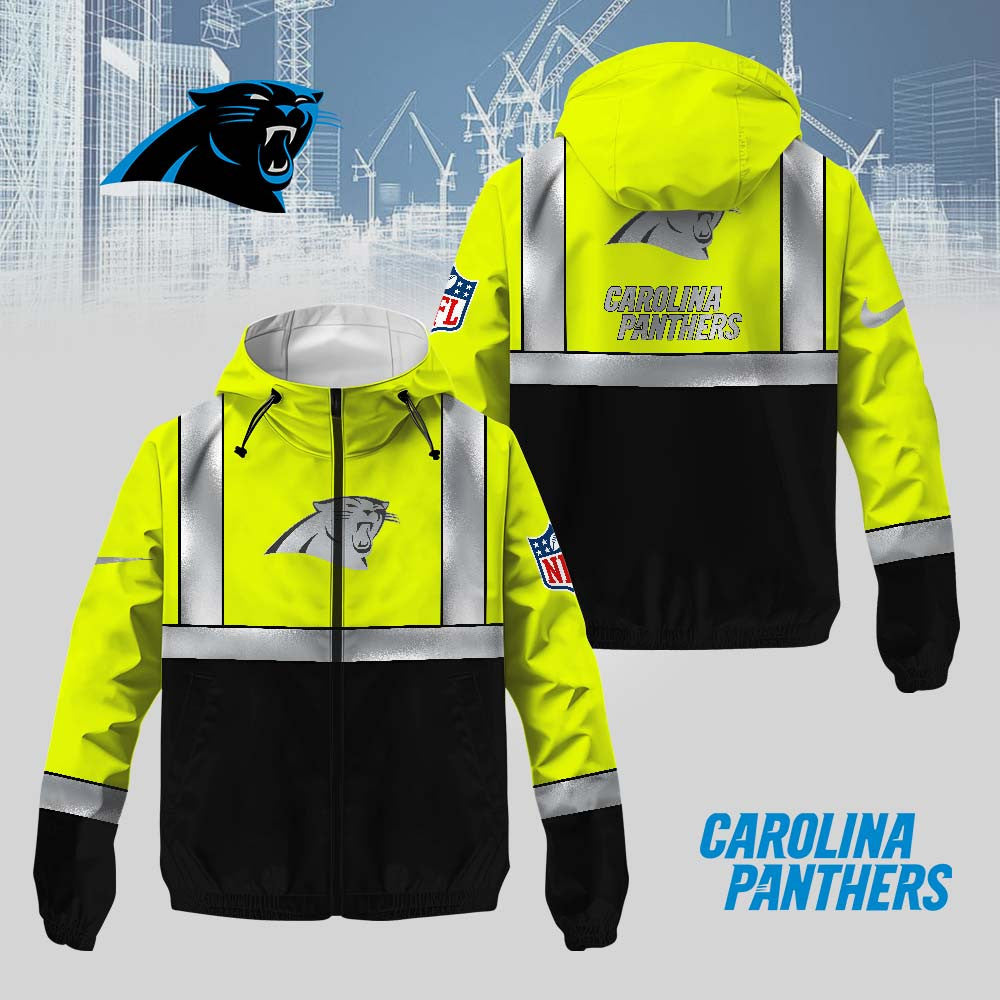 C.panthers | Premium  Safety Windbreaker Jacket Nf1