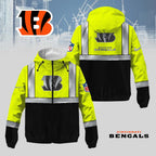 C.bengals | Premium  Safety Windbreaker Jacket Nf1