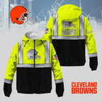 C.browns | Premium  Safety Windbreaker Jacket Nf1