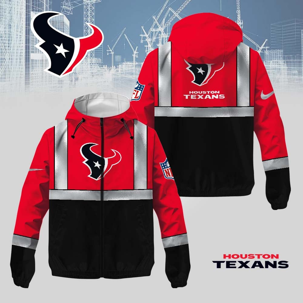 H.texans | Premium  Safety Windbreaker Jacket Nf1
