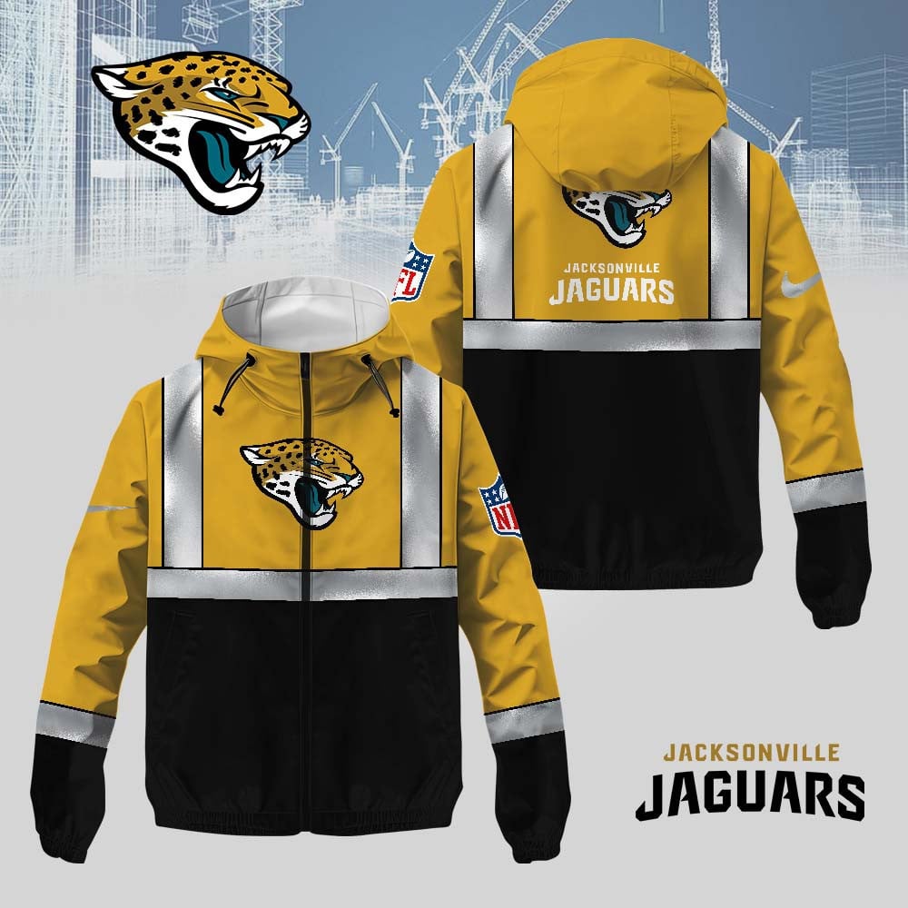 J.jaguars | Premium  Safety Windbreaker Jacket Nf1
