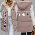 B.ravens | Premium  Simple Girl Quilted Vest Nf1