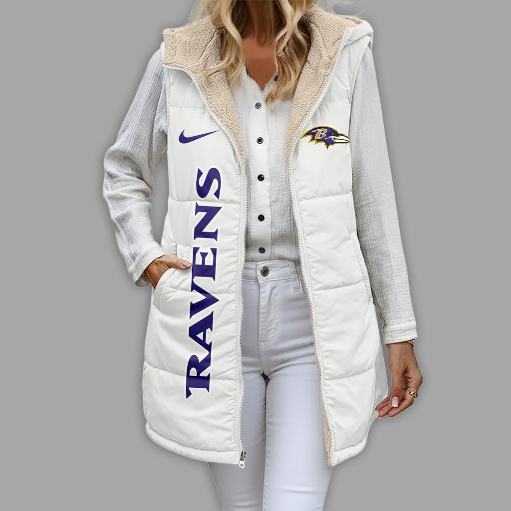 B.ravens | Premium  Simple Girl Quilted Vest Nf1
