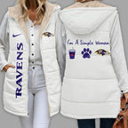 B.ravens | Premium  Simple Girl Quilted Vest Nf1