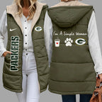 Gb.packers | Premium  Simple Girl Quilted Vest Nf1
