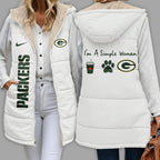 Gb.packers | Premium  Simple Girl Quilted Vest Nf1
