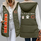 C.bears | Premium  Simple Girl Quilted Vest Nf1