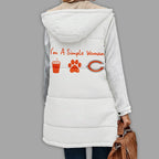 C.bears | Premium  Simple Girl Quilted Vest Nf1