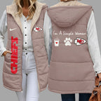 Kc.chiefs | Premium  Simple Girl Quilted Vest Nf1
