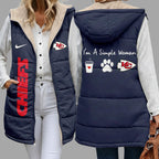 Kc.chiefs | Premium  Simple Girl Quilted Vest Nf1