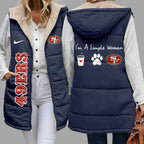 Sf.49ers | Premium  Simple Girl Quilted Vest Nf1