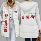 Tb.buccaneers | Premium  Simple Girl Quilted Vest Nf1