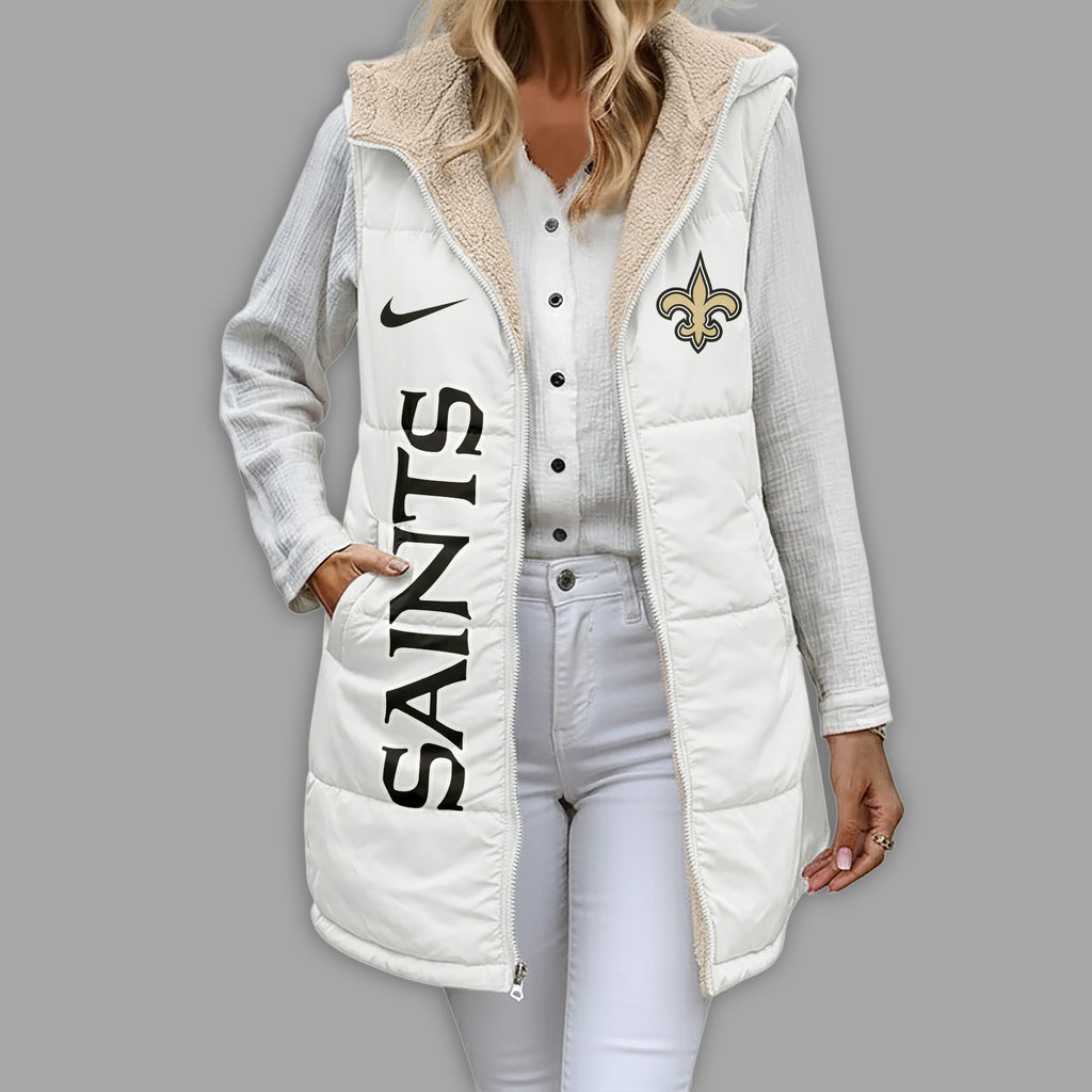 No.saints | Premium  Simple Girl Quilted Vest Nf1