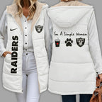 Lv.raiders | Premium  Simple Girl Quilted Vest Nf1