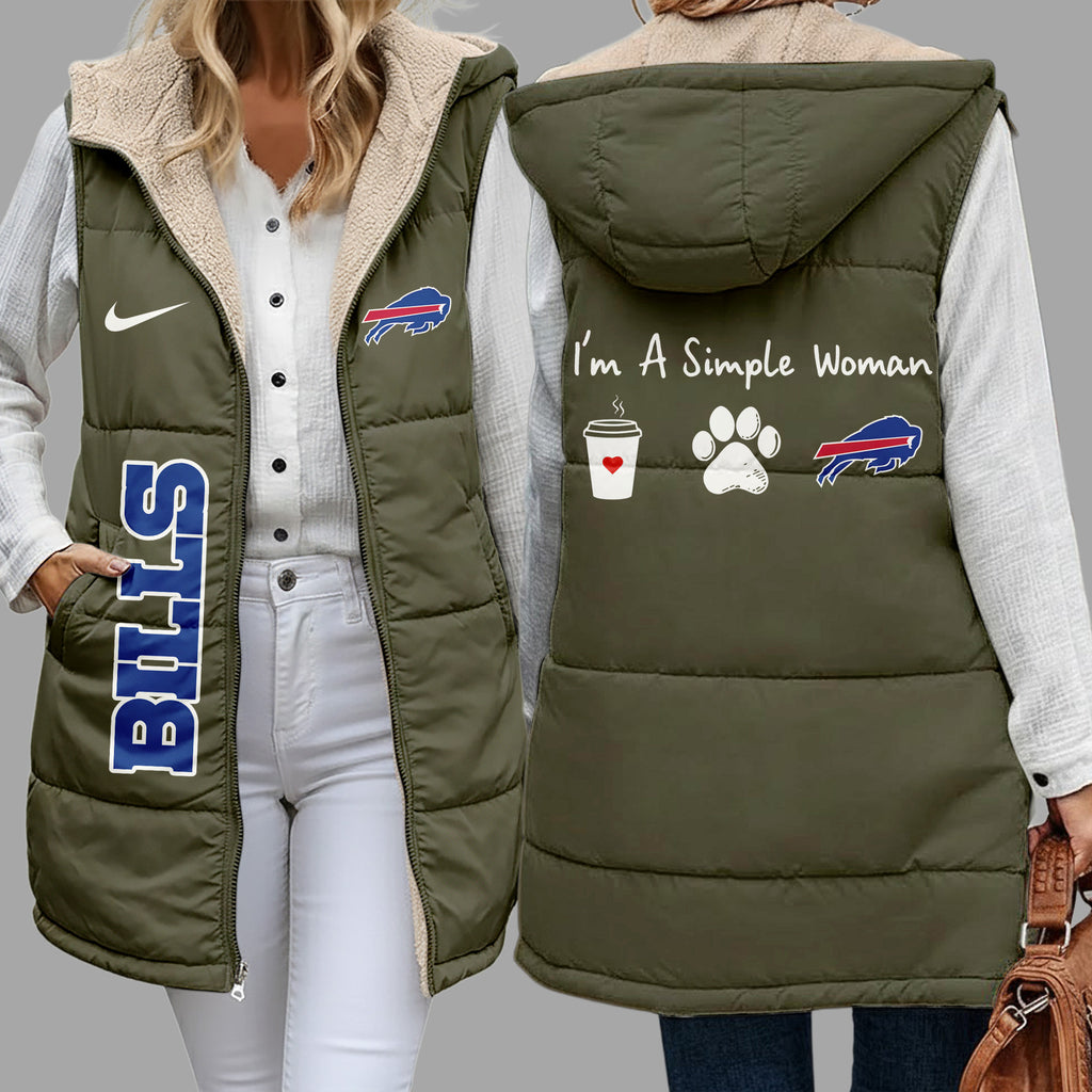 B.bills | Premium  Simple Girl Quilted Vest Nf1