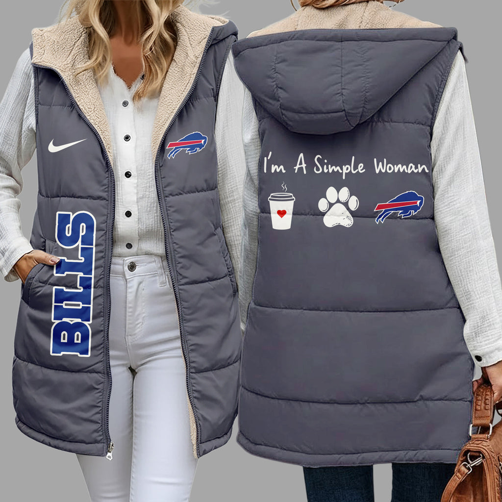 B.bills | Premium  Simple Girl Quilted Vest Nf1