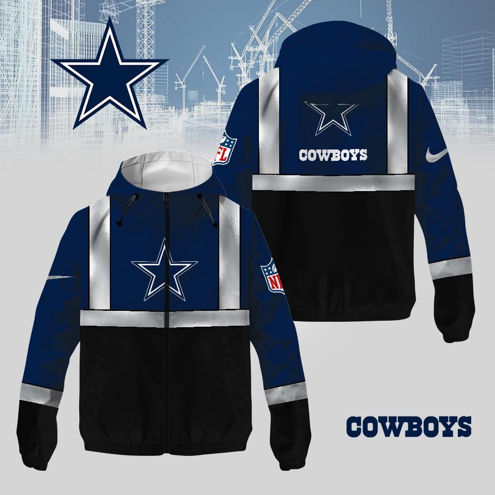 D.cowboys | Premium  Safety Windbreaker Jacket Nf1