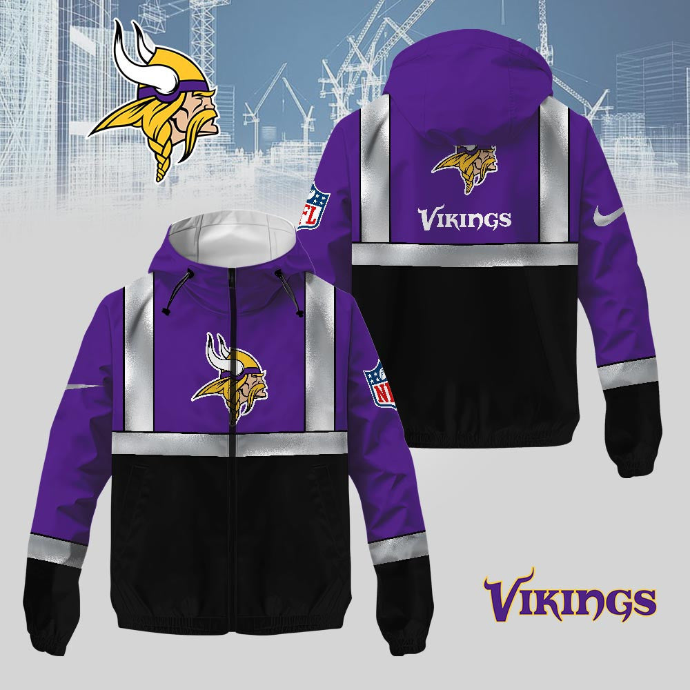 M.vikings | Premium  Safety Windbreaker Jacket Nf1