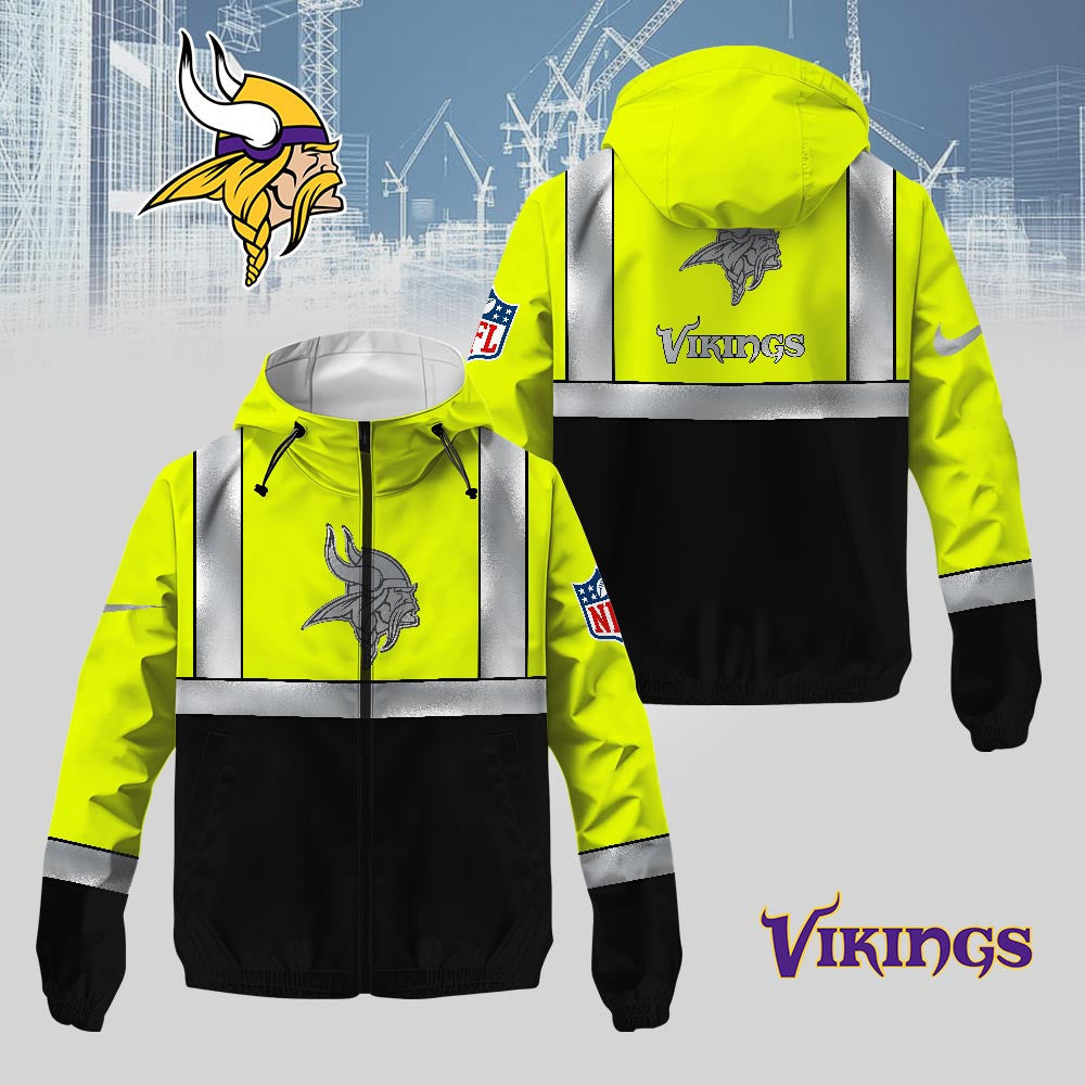 M.vikings | Premium  Safety Windbreaker Jacket Nf1