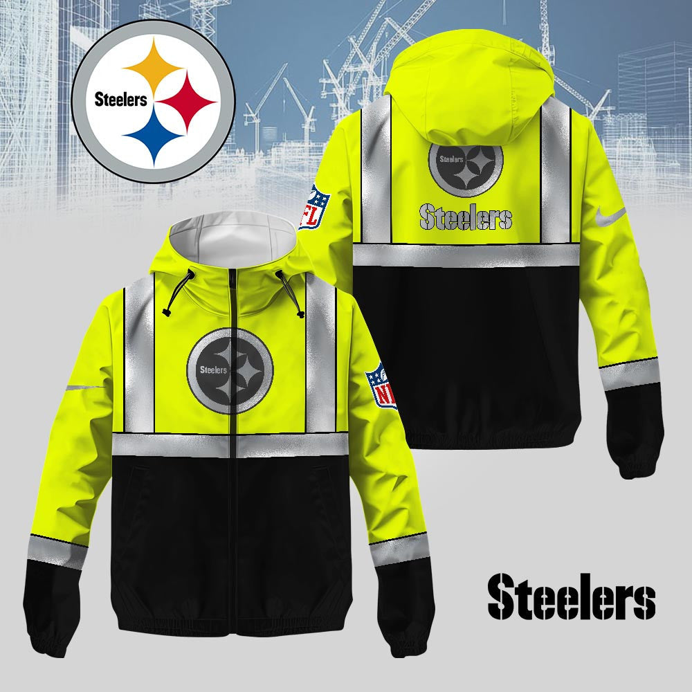 P.steelers | Premium  Safety Windbreaker Jacket Nf1