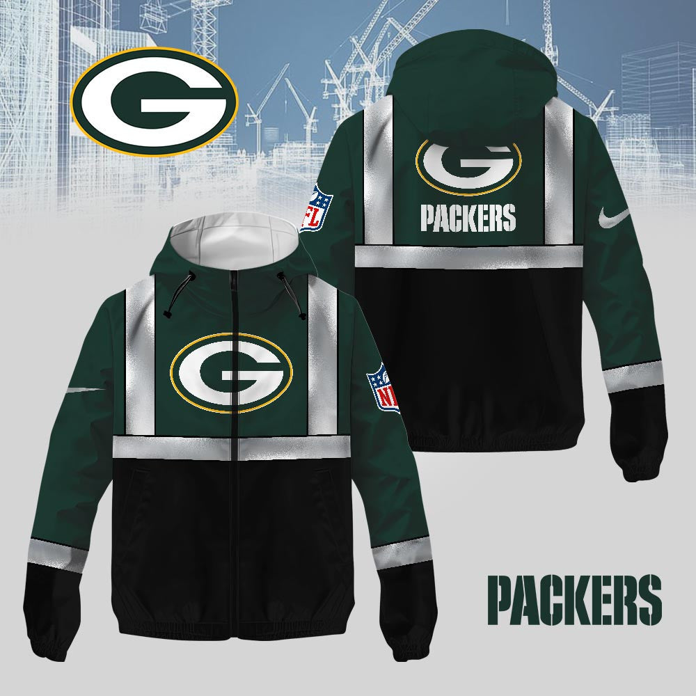 Gb.packers | Premium  Safety Windbreaker Jacket Nf1