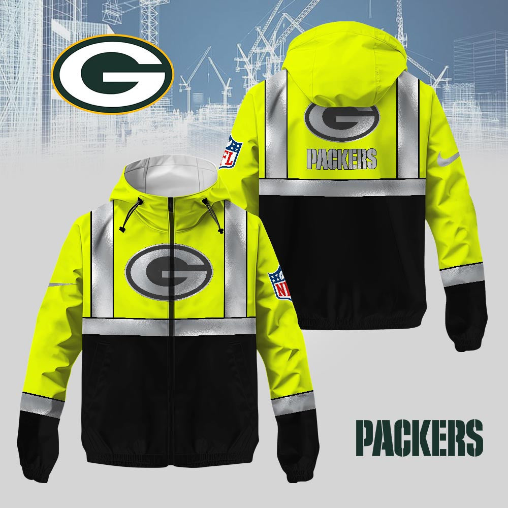 Gb.packers | Premium  Safety Windbreaker Jacket Nf1