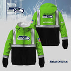 S.seahawks | Premium  Safety Windbreaker Jacket Nf1