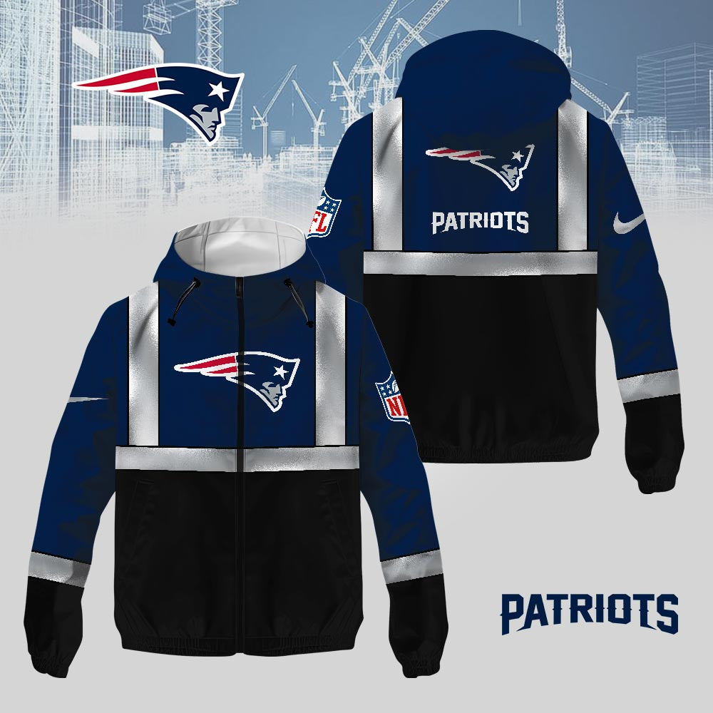 Ne.patriots | Premium  Safety Windbreaker Jacket Nf1