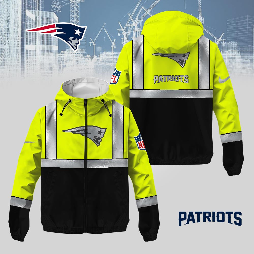 Ne.patriots | Premium  Safety Windbreaker Jacket Nf1