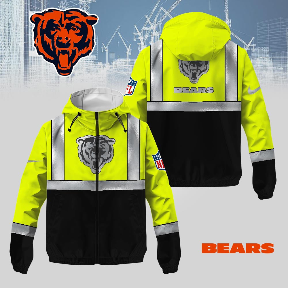 C.bears | Premium  Safety Windbreaker Jacket Nf1