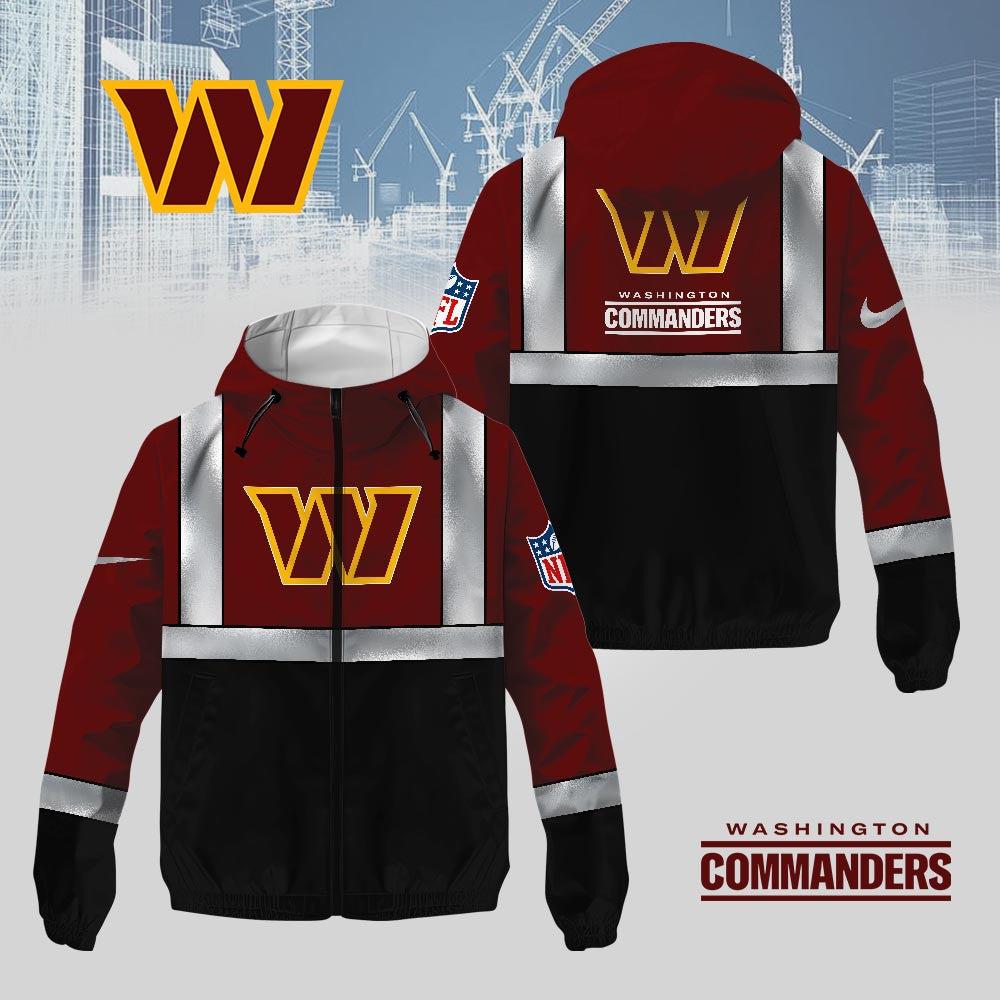 W.commanders | Premium  Safety Windbreaker Jacket Nf1