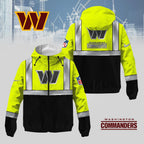 W.commanders | Premium  Safety Windbreaker Jacket Nf1