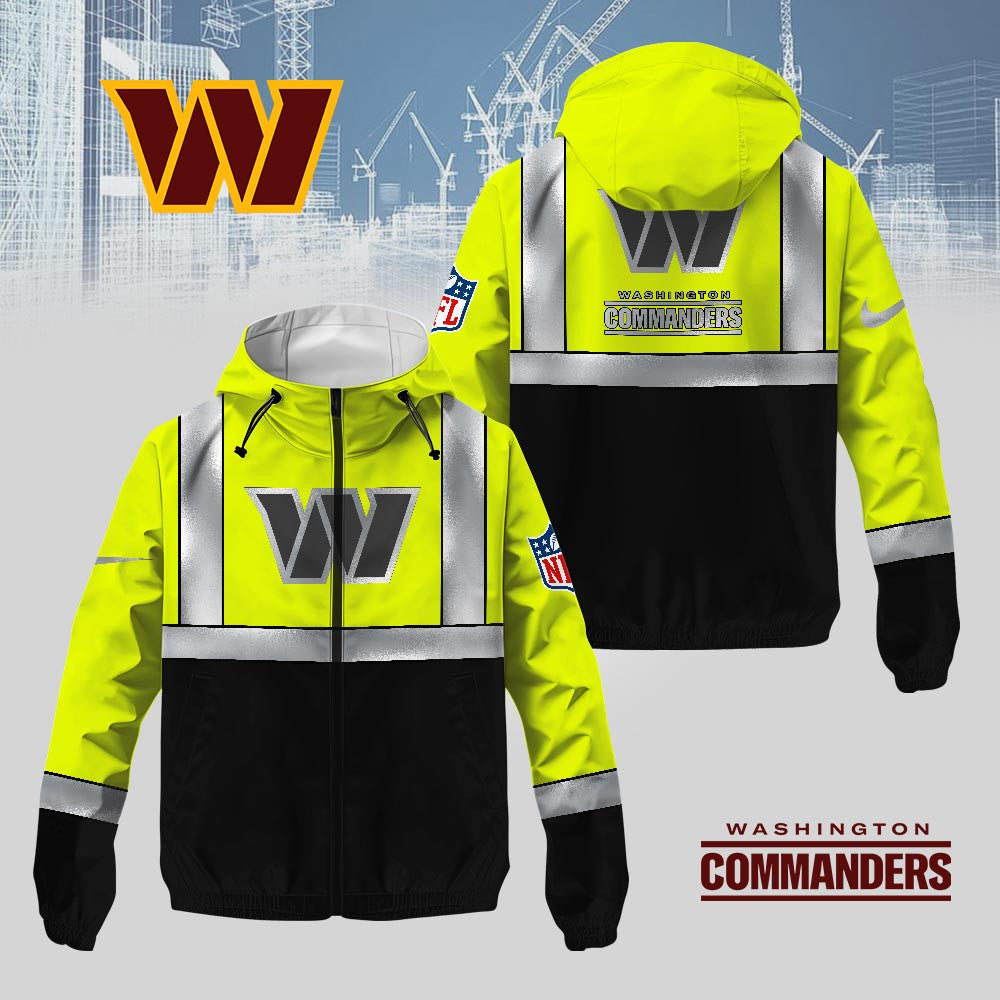 W.commanders | Premium  Safety Windbreaker Jacket Nf1