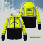 La.chargers | Premium  Safety Windbreaker Jacket Nf1