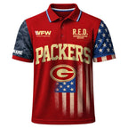 Gb.packers | Premium  Red Friday Polo Shirt Td