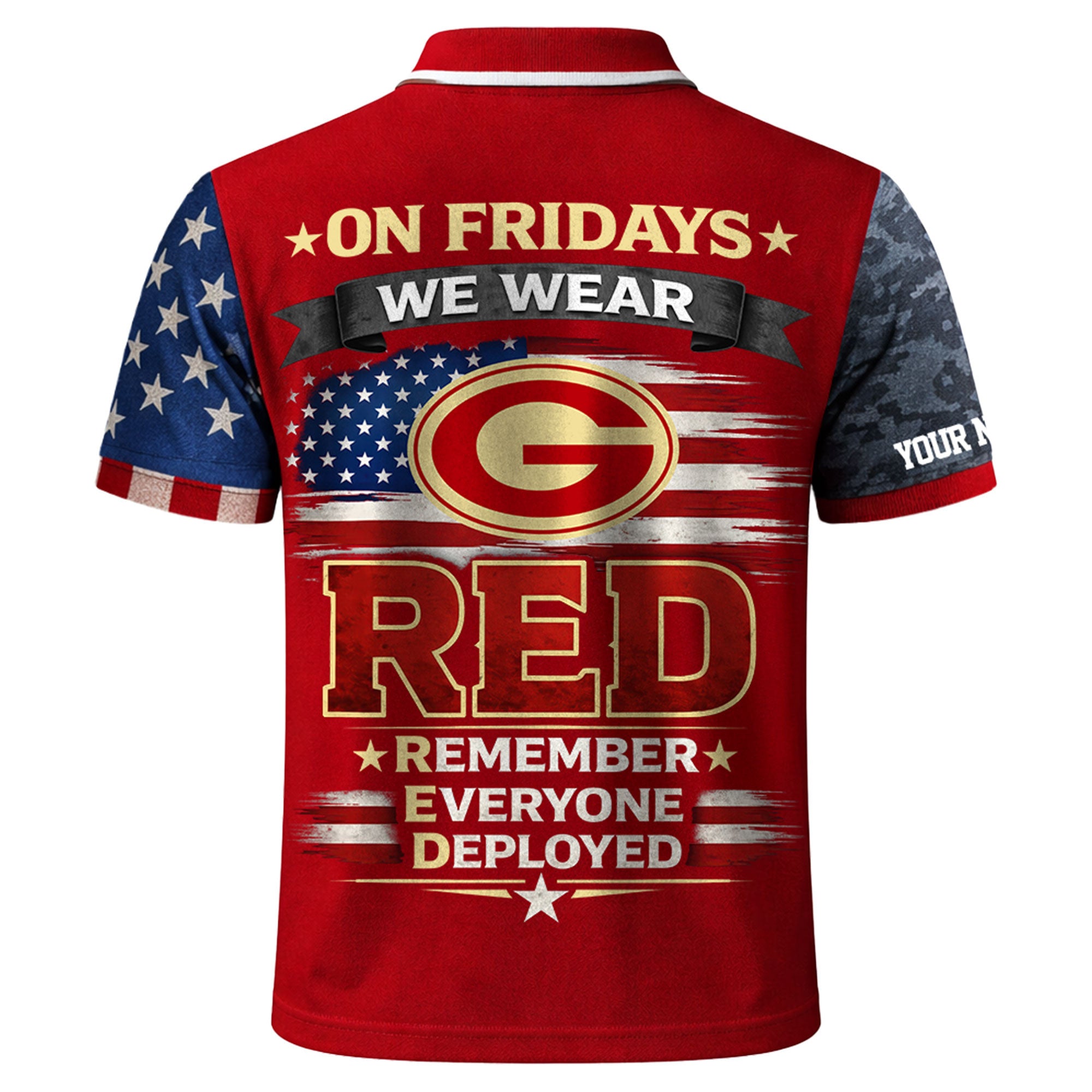 Gb.packers | Premium  Red Friday Polo Shirt Td