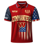 W.commanders | Premium  Red Friday Polo Shirt Td