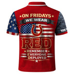 I.colts | Premium  Red Friday Polo Shirt Td