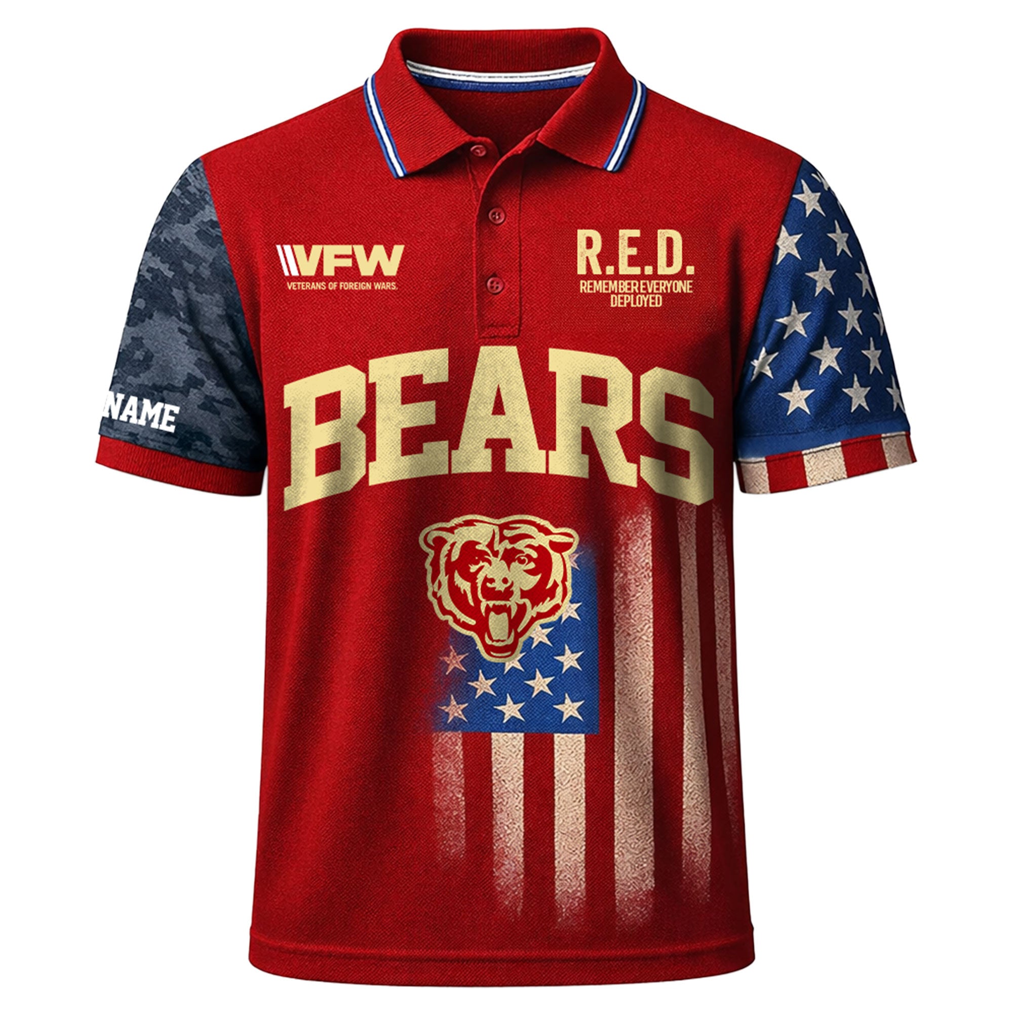C.bears | Premium  Red Friday Polo Shirt Td