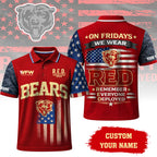 C.bears | Premium  Red Friday Polo Shirt Td