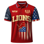 D.lions | Premium  Red Friday Polo Shirt Td