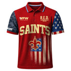 No.saints | Premium  Red Friday Polo Shirt Td