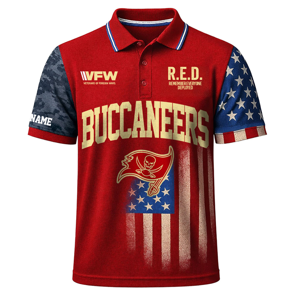 Tb.buccaneers | Premium  Red Friday Polo Shirt Td