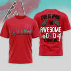 A.diamondbacks | Premium M.l.b Father Day Awesome Dad 3d Shirt