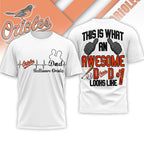 B.orioles | Premium M.l.b Father Day Awesome Dad 3d Shirt