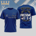 K.c.royals | Premium M.l.b Father Day Awesome Dad 3d Shirt