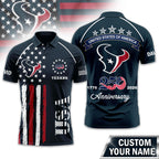 H.texans | Premium  American Semiquincentennial Polo Shirt Td