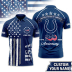 I.colts | Premium  American Semiquincentennial Polo Shirt Td