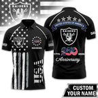 Lv.raiders | Premium  American Semiquincentennial Polo Shirt Td
